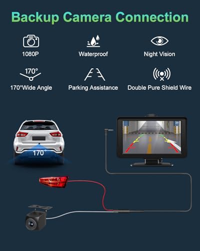 Apple Carplay Screen for Car (7 inch / Black)