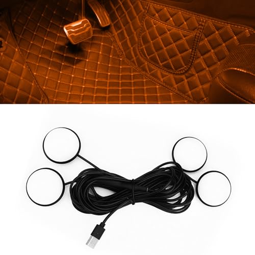 Car Interior LED Lights (Orange)