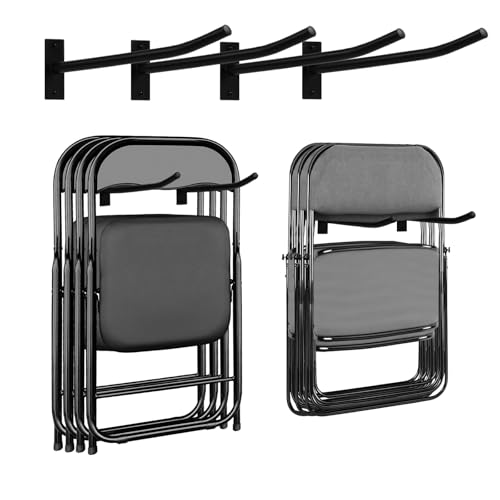 Garage Storage Mechanism Wall Mounted (Black (2-pack))