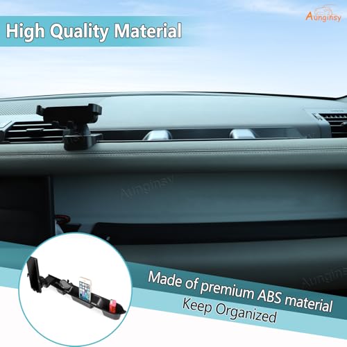 Co pilot Dashboard Organizer Tray Compatible with Land Rover Defender 90 (With Phone Holder-A)
