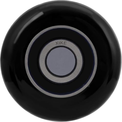 12 Pack Black 2" Nylon Garage Door Roller 4" Stem (12 Pack / Black)