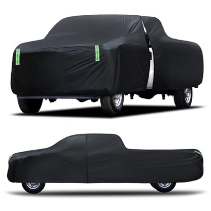 Truck Car Cover Waterproof All Weather Full Outdoor Pickup Cover Rain UV Protection (T5 Fit Truck Length 251 to 266 inch)