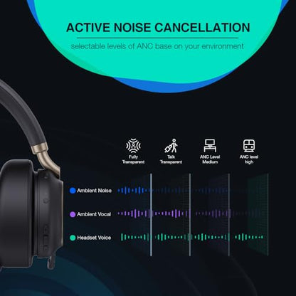 BH76 Plus Bluetooth Headset (Black / BH76 Plus USB-A)