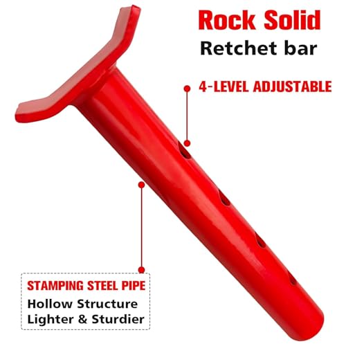Foldable Jack Stands 3 Ton (3 Ton Foldable Jack Stands / Red)