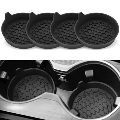 Car Cup Holder Coaster (Black)