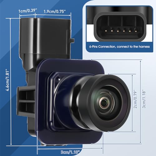 Rear View Backup Reverse Camera Fit for Ford Flex 2013 (Fit for Ford Flex 2013-2019)