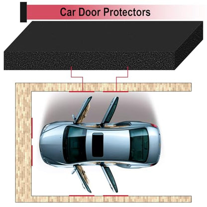 Garage Wall Protector for Car Doors (11.8" x 3.9" x 1.18" 2PACK)