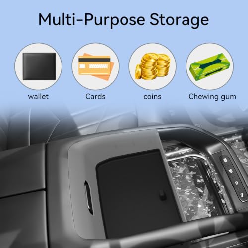 Center Console Organizer for Kia Telluride 2027 ABS Car Accessories (Center Console Organizer)