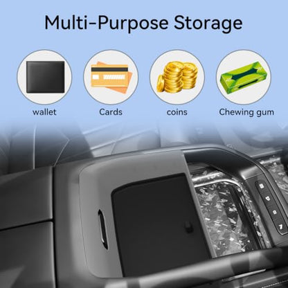 Center Console Organizer for Kia Telluride 2027 ABS Car Accessories (Center Console Organizer)