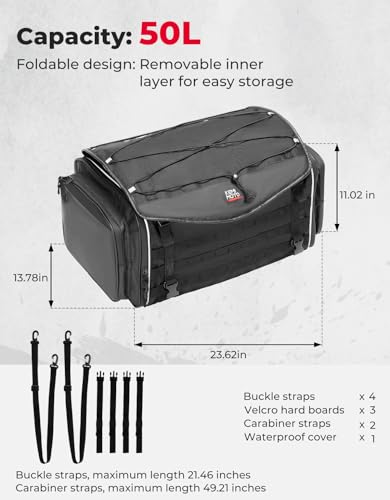 Motorcycle Travel Luggage Bags (50L)