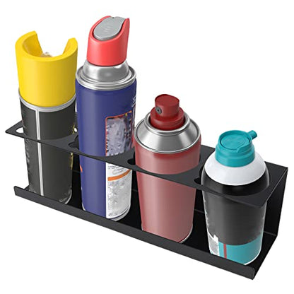 Aerosol Spray Can Holder Rack Organizer (4-Can)
