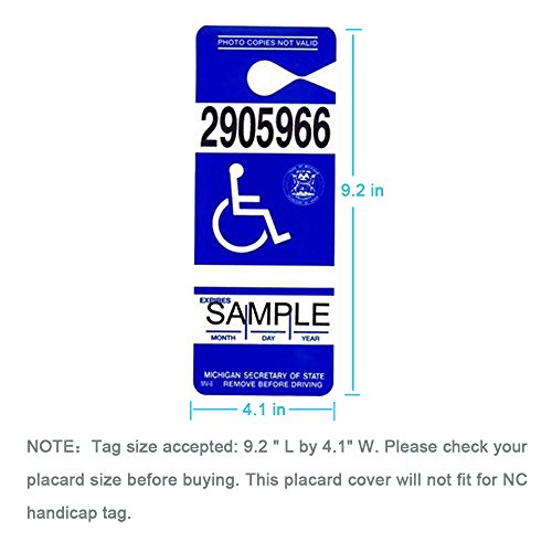 Handicap Placard Holder (small)