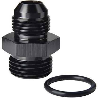8AN Male Flare to 10AN ORB O (8AN to 10AN ORB / Black - 1PC)