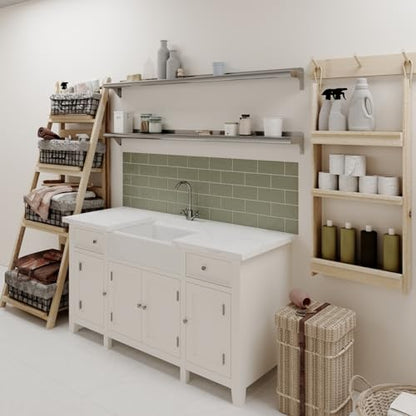 6 in. x 60 in. Stainless Steel Wall Mount Shelf (6 in. x 60 in.)