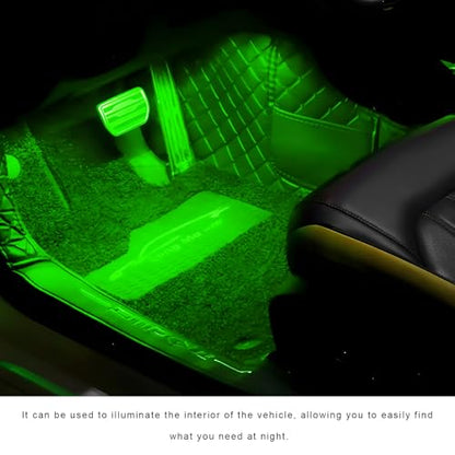 Car Interior LED Lights (Green)