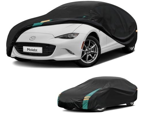 Small Car Cover Waterproof All Weather for Coupe (One-green / 1 Fit Sedan/Coupe-Length (Up To 165"))