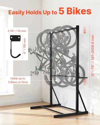 Bike Rack 300LBS (5 Bike Rack)