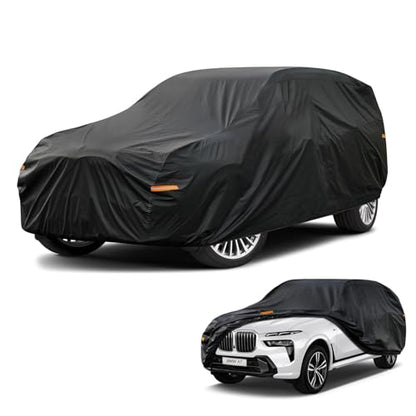7 Layers Waterproof SUV Car Cover for BMW X7 2018 (PE-Black / Custom Fit BMW X7)