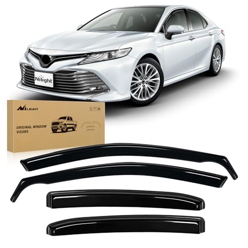 in Channel Window Rain Guards for Toyota Camry 2018 (Toyota Camry 2018-2024)