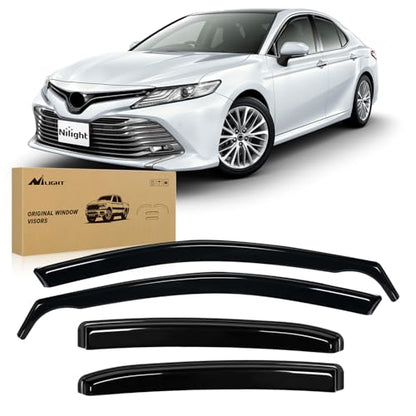 in Channel Window Rain Guards for Toyota Camry 2018 (Toyota Camry 2018-2024)