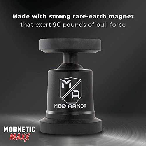 MobNetic Maxx Magnetic Car Phone Holder Mount (Red)
