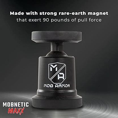 MobNetic Maxx Magnetic Car Phone Holder Mount (Red)