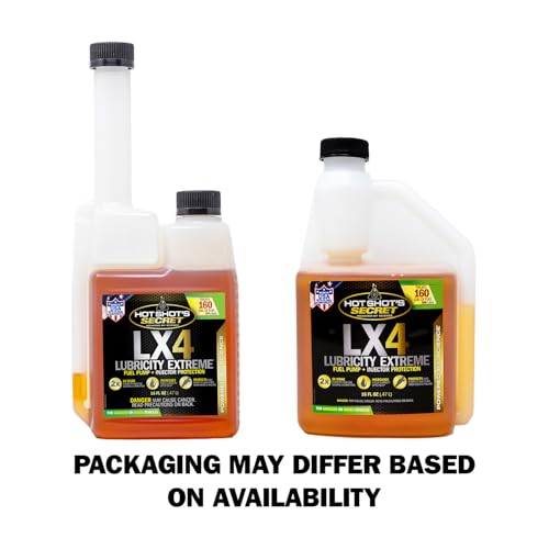 Hot Shot’s Secret LX4 Lubricity Extreme Fuel Additive (16 Fl. Oz.)