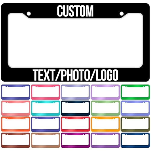 Custom License Plate Frame (2 Holes)