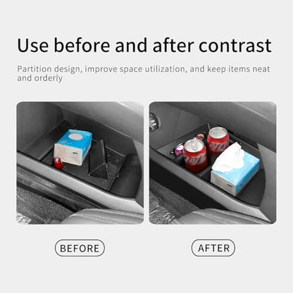 Centre Console Lower Storage Box for Hyundai Santa Fe 2024 (Center Lower Box With Cup Holder)