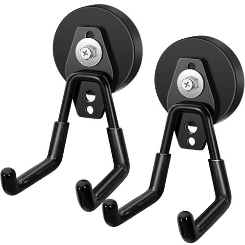 2 Pcs Storage Utility Magnets Hanging Hook with Anti