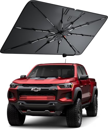Windshield Sun Shade for Chevrolet Colorado (For Chevrolet / For Colorado/Trailblazer 2021-2026)
