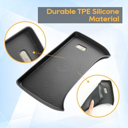 Center Console Wireless Charging Protective Mat for 2026 2025 2024 Subaru Crosstrek (2025 2026 Subaru Crosstrek Silicone Mat)