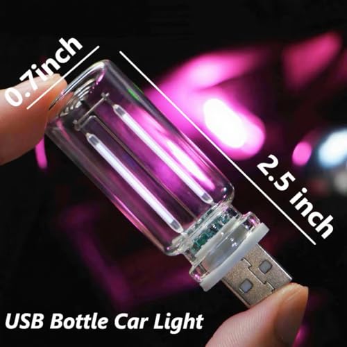 Dimmable Blue USB Touch Control Led Lights for Car (blue)