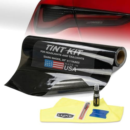 Luxe LightWrap Universal Headlight Tint Kit (Dark Smoke / 20” x 1 Yard)