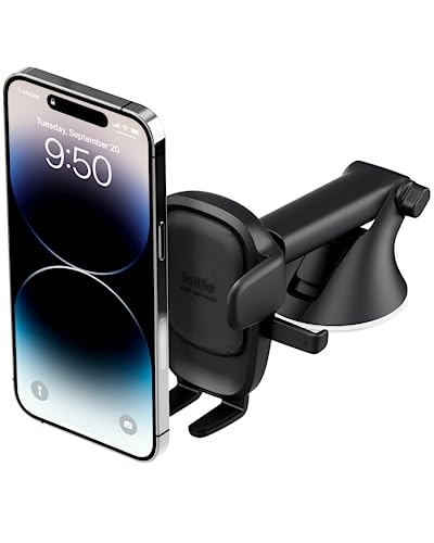 Easy One Touch Advanced Suction Car Mount for Smartphone iPhone 18 (Advanced)