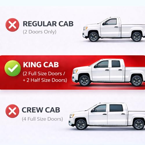 Rain Guards Fit for 2005 (2005-2020 Frontier King Cab)