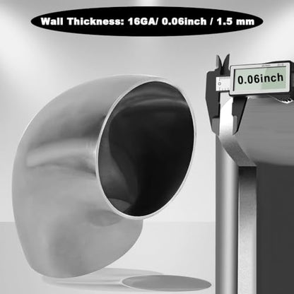 3 Inch 90° Mandrel Bend Elbow (3")
