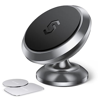 Magnetic Car Phone Holder for Dashboard (Gray)