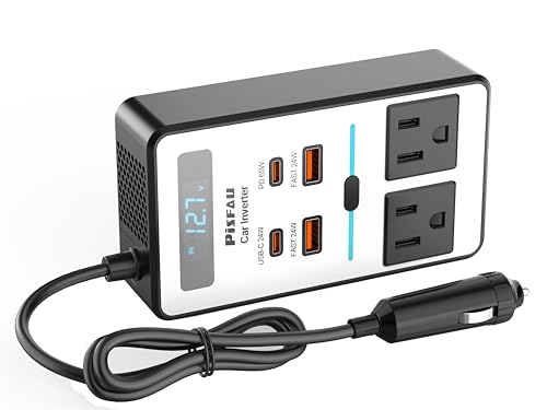 200W Car Power Inverter DC 12V to 110V AC (XS)