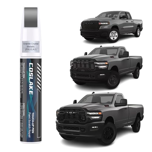 Car Touch Up Paint (Granite Crystal Metallic(PAU/LAU) for 2025 RAM 1500/2024 RAM 1500/2023 RAM 1500/2025 RAM 2500/2024 RAM 2500/2025 RAM 3500)