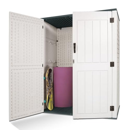 Outdoor Storage Cabinet (Creamy White 52 Cu ft)