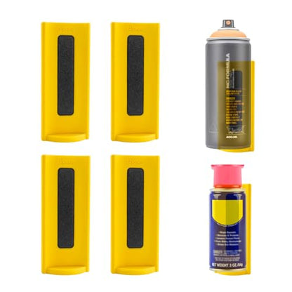 4 Pcs Magnetic Aerosol Spray Can Holder