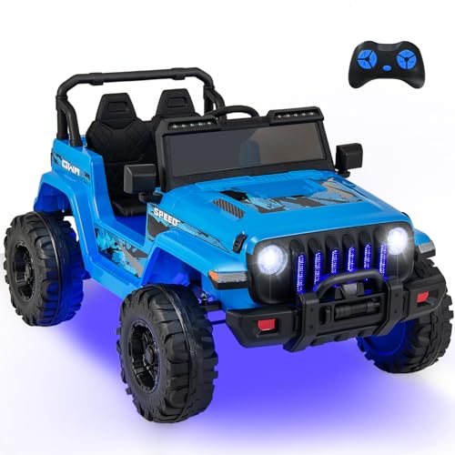 Kids Ride on Car Truck with 2.4G Remote Control (Blue)