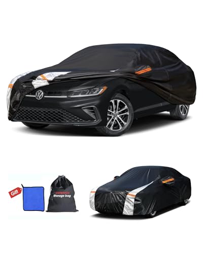Multi Layer Car Cover Custom Fit for VW Jetta (Custom fit VW Jetta / Sedan car cover)