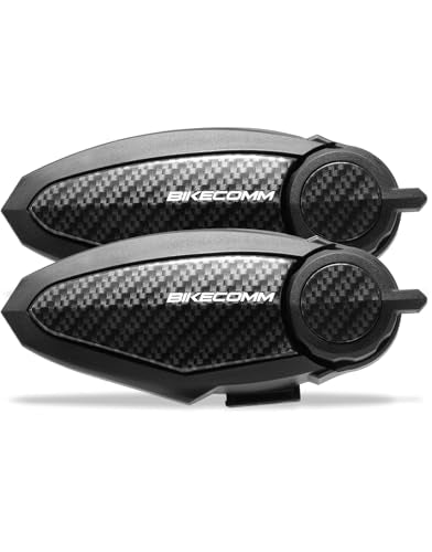 BK S2 Motorcycle Bluetooth Headset Intercom (Duo Packs / Carbon)