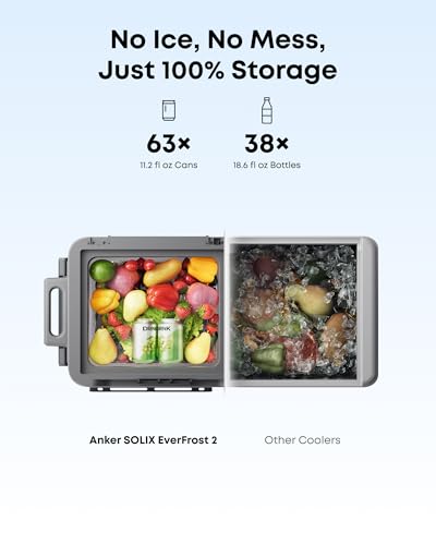 SOLIX EverFrost 2 40 L Electric Cooler (40L Cooler)