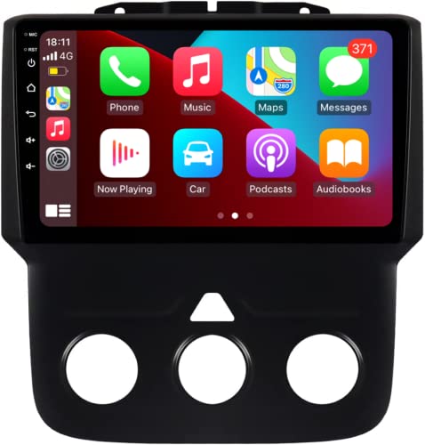 CSC AUTO 8 Core 4G+64G Android 13 Stereo Radio for Dodge Ram 1500 2500 3500 (8 Core 4G+64G Carplay)