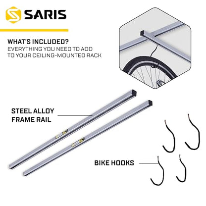Glide Bike Storage Ceiling Rack (Add-on Kit)