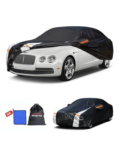 Multi Layer Car Cover Custom Fit for Bentley Flying Spur (Custom fit Bentley Flying Spur / Sedan car cover)