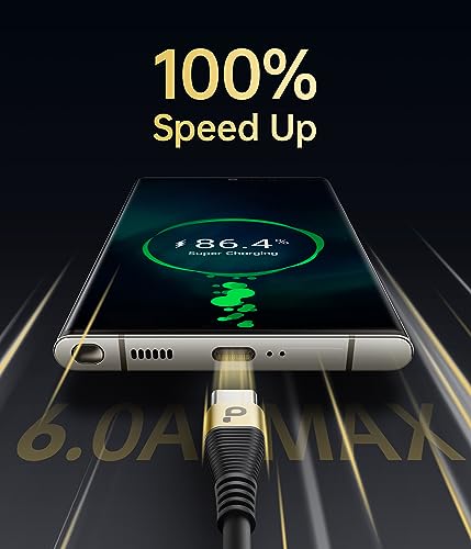 USB C Cable Fast Charging (3FT / USB A to USB C / Gold)